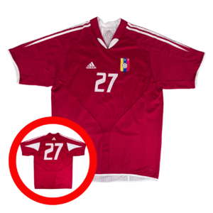 VENEZUELA 2005/06 Adidas home Football Shirt L Player