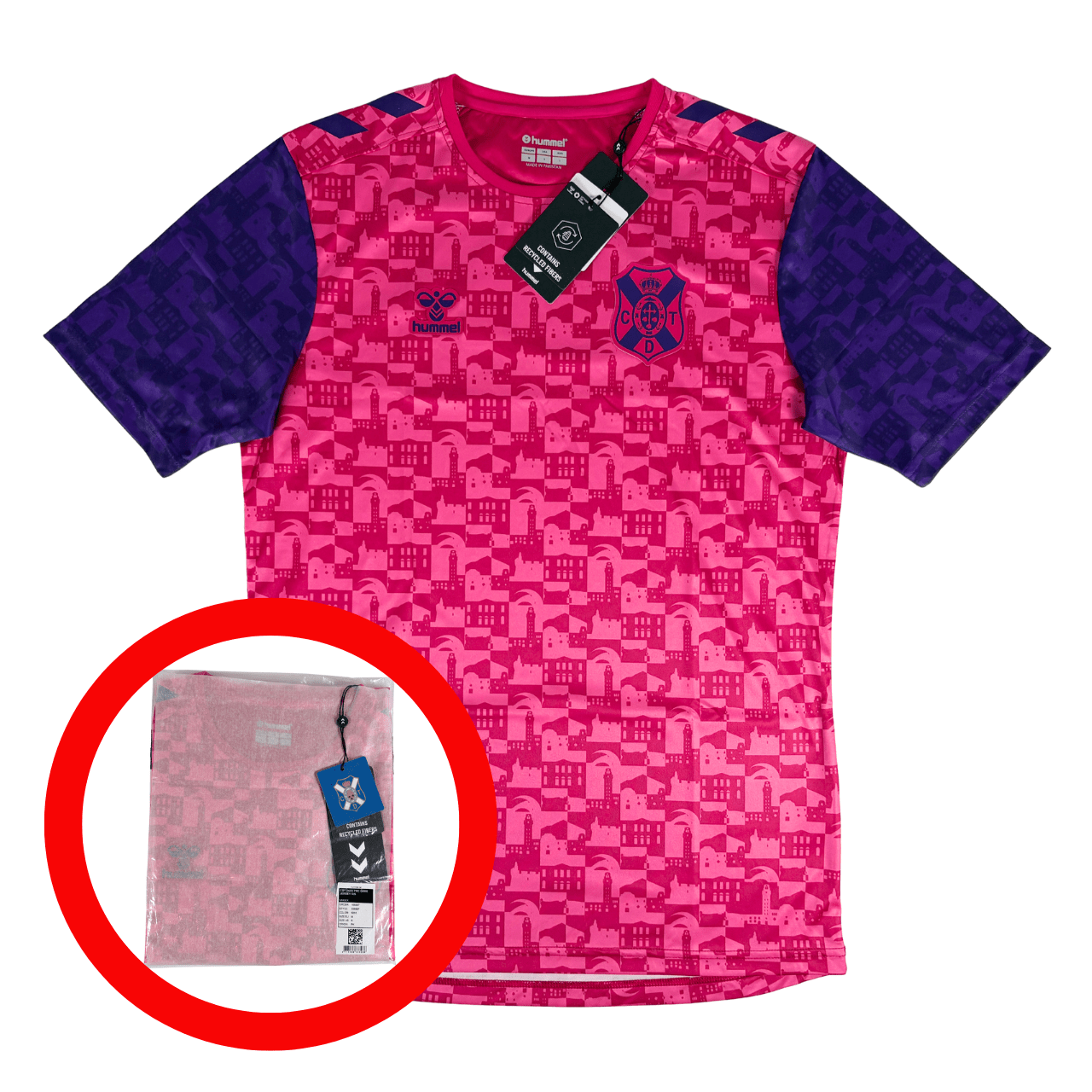 New Tenerife CD 2024/25 Hummel Training Football Shirt S / M