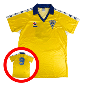 CADIZ CF 1986/87 MASSANA Home Football Shirt L