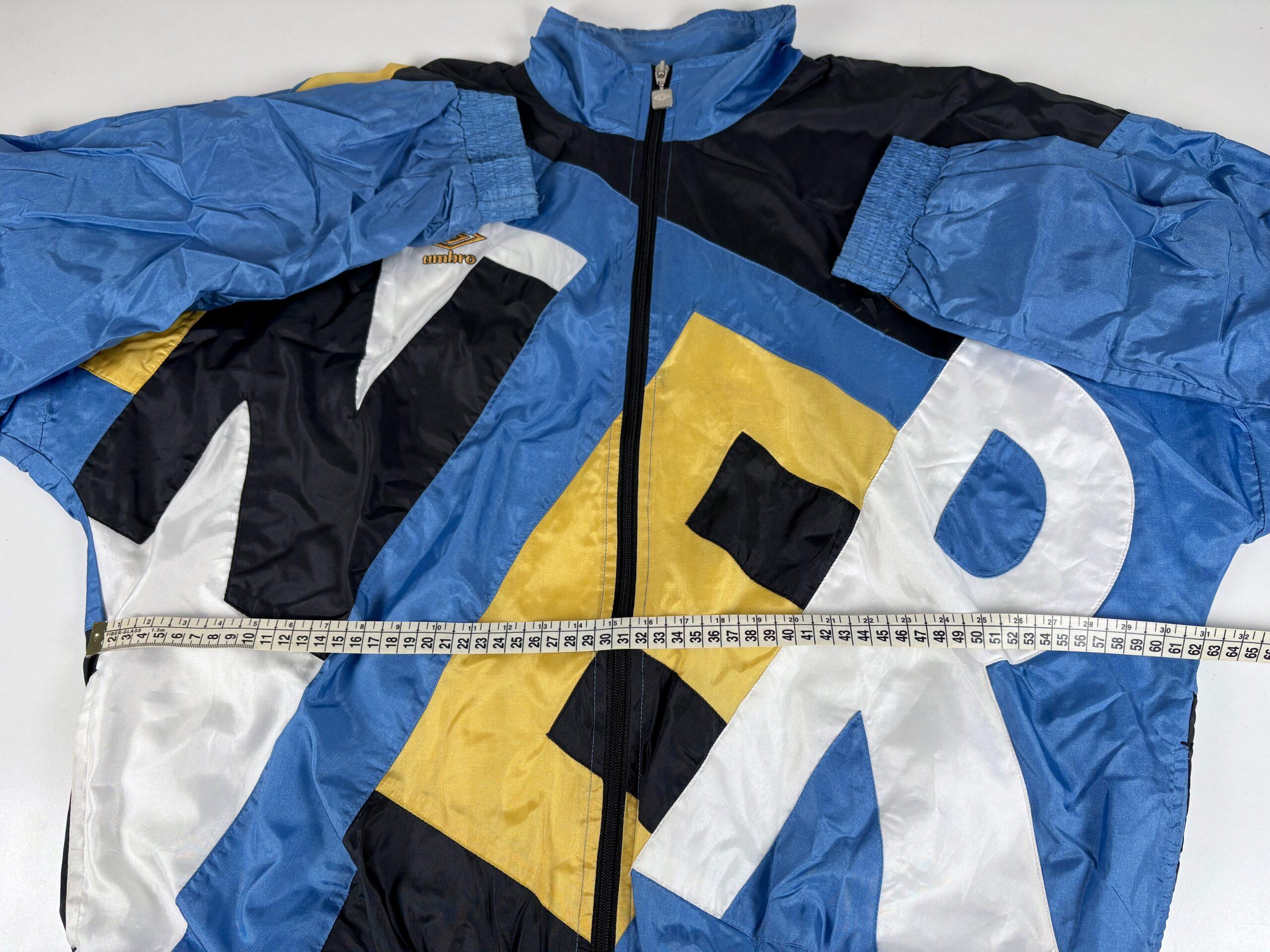 INTER MILAN 1991/92 UMBRO Training Football Tracksuit L (Jacket + Pants) - Image 10