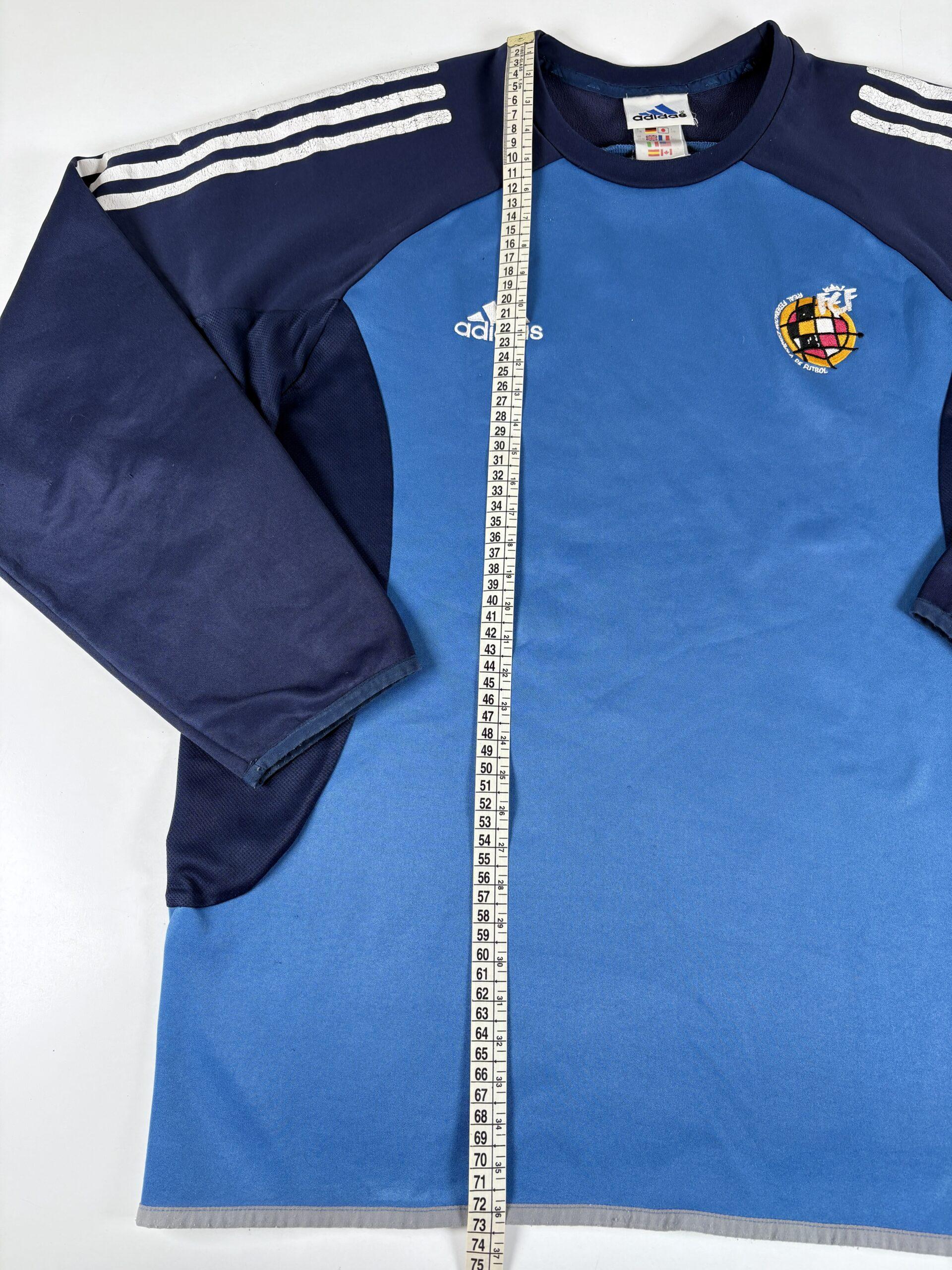 Spain 2001/02 Adidas Training Football Sweat top S - Image 13