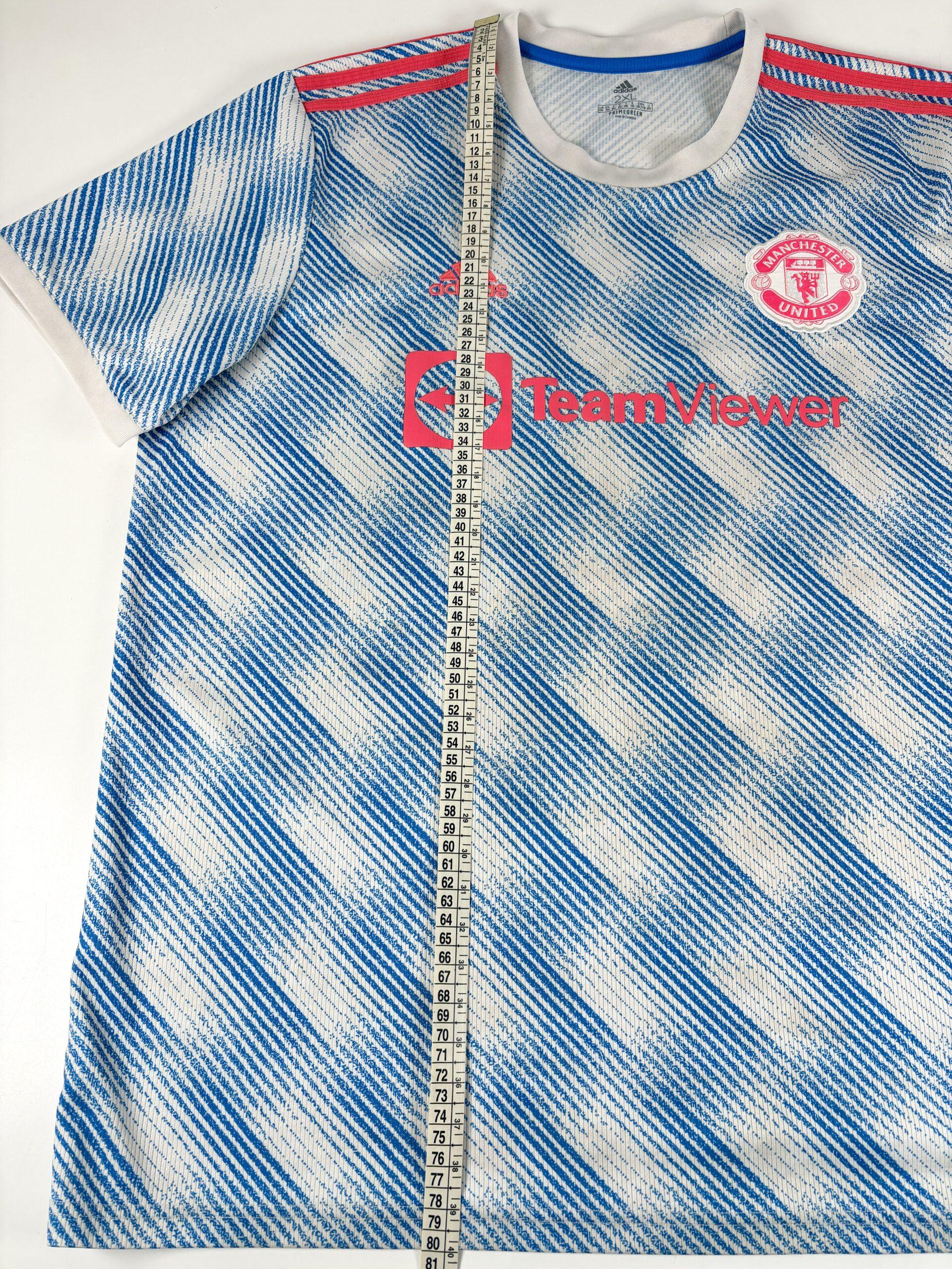 Manchester United 2021/22 ADIDAS Away Football Shirt 2XL - Image 9