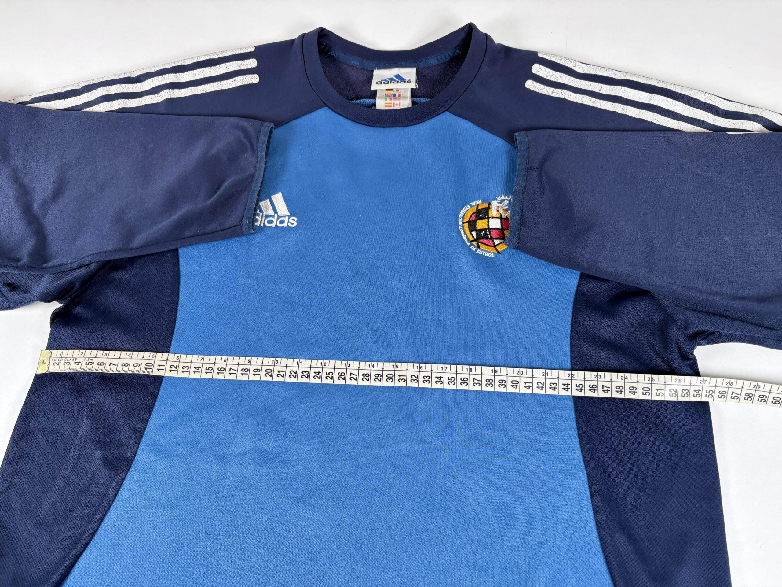 Spain 2001/02 Adidas Training Football Sweat top S - Image 12
