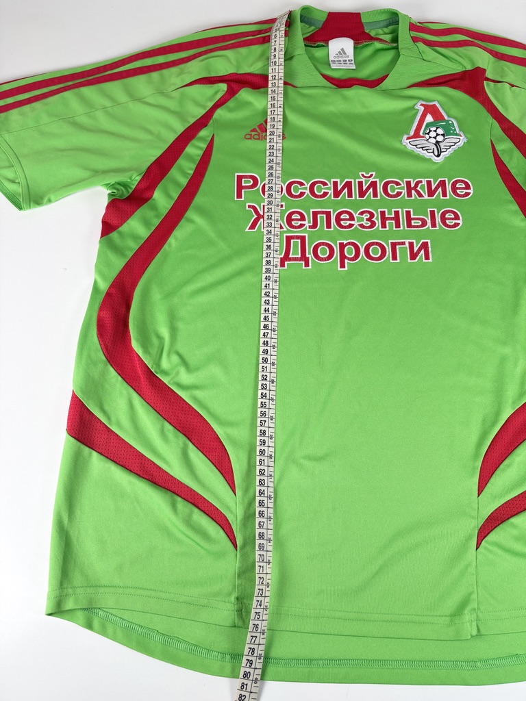 LOKOMOTIV MOSCOW 2007/08 ADIDAS Home Football Shirt XL Russia - Image 11