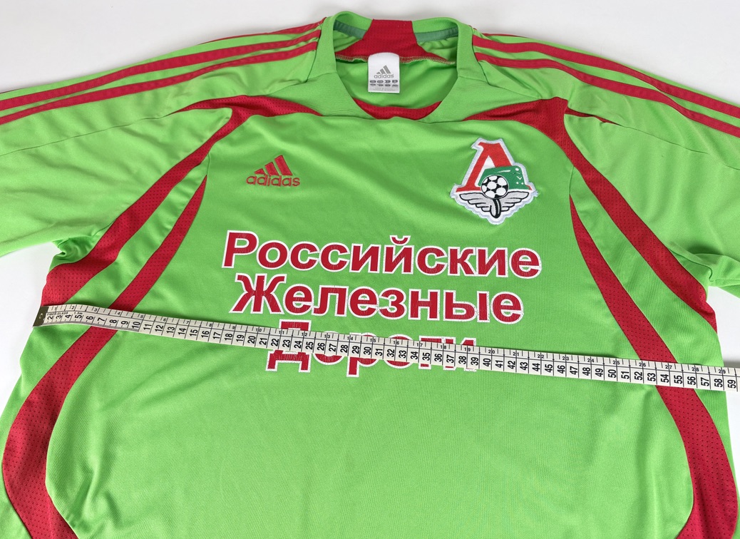 LOKOMOTIV MOSCOW 2007/08 ADIDAS Home Football Shirt XL Russia - Image 10