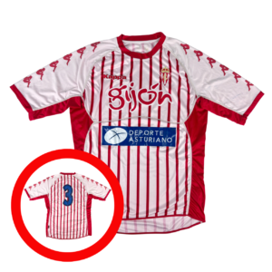 SPORTING GIJON 2011/12 KAPPA Home Football Shirt L/XL