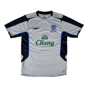 EVERTON FC 2005/06 UMBRO away Football Shirt M