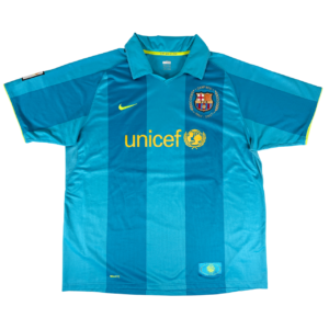Barcelona FC 2007/08 Nike Away Football Shirt 2XL