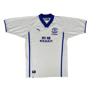 EVERTON FC 2002/03 PUMA away Football Shirt S