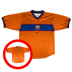 Barcelona FC 1998/00 Nike match third Football Shirt M
