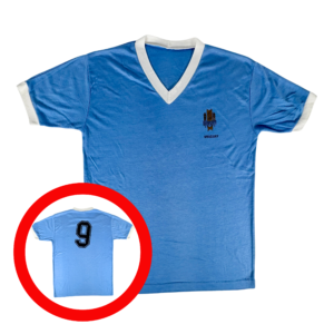 URUGUAY 1983 In-house Home Football Shirt M/L