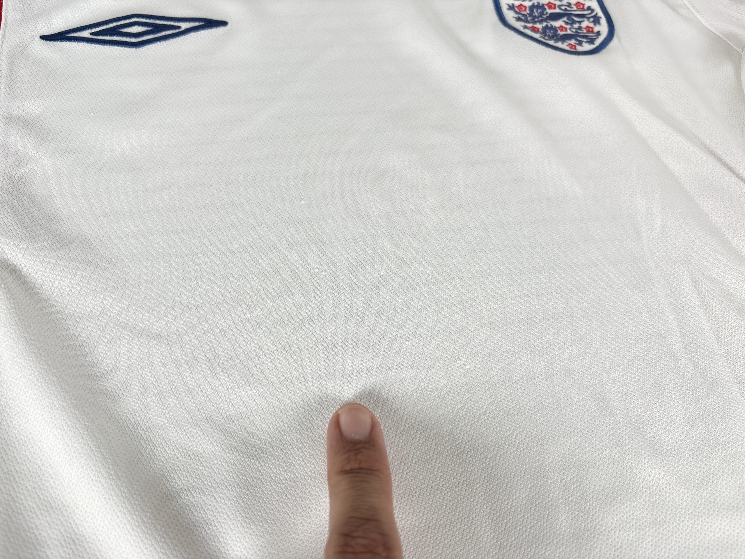 ENGLAND 2005/07 National Football Shirt Umbro S - Image 10