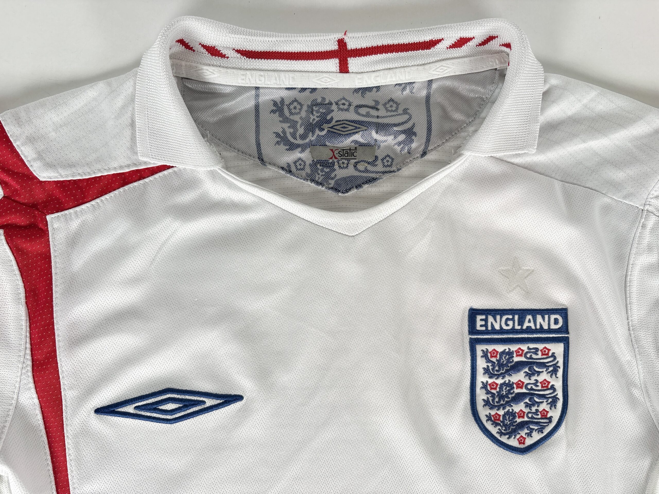 ENGLAND 2005/07 National Football Shirt Umbro S - Image 3