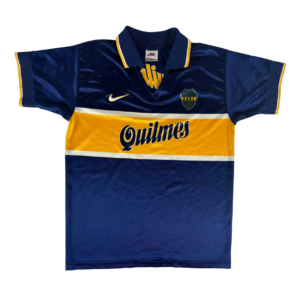 BOCA JUNIORS 1996/97 NIKE Home Basic Football Shirt XS