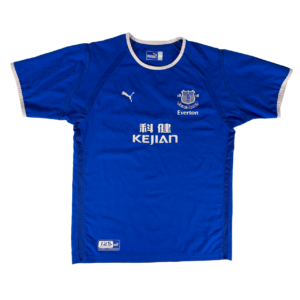 EVERTON FC 2003/04 PUMA home Football Shirt S