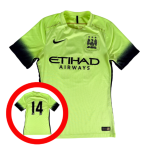 Manchester City 2015/16 NIKE Third player Football Shirt S