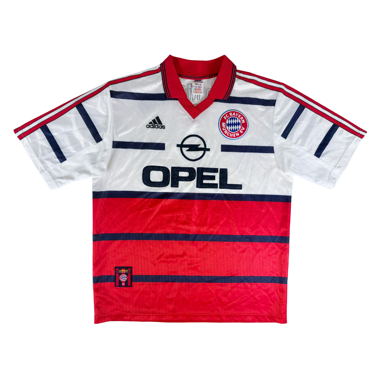 Bayern Munich 1998/00 Adidas Away Football Shirt M