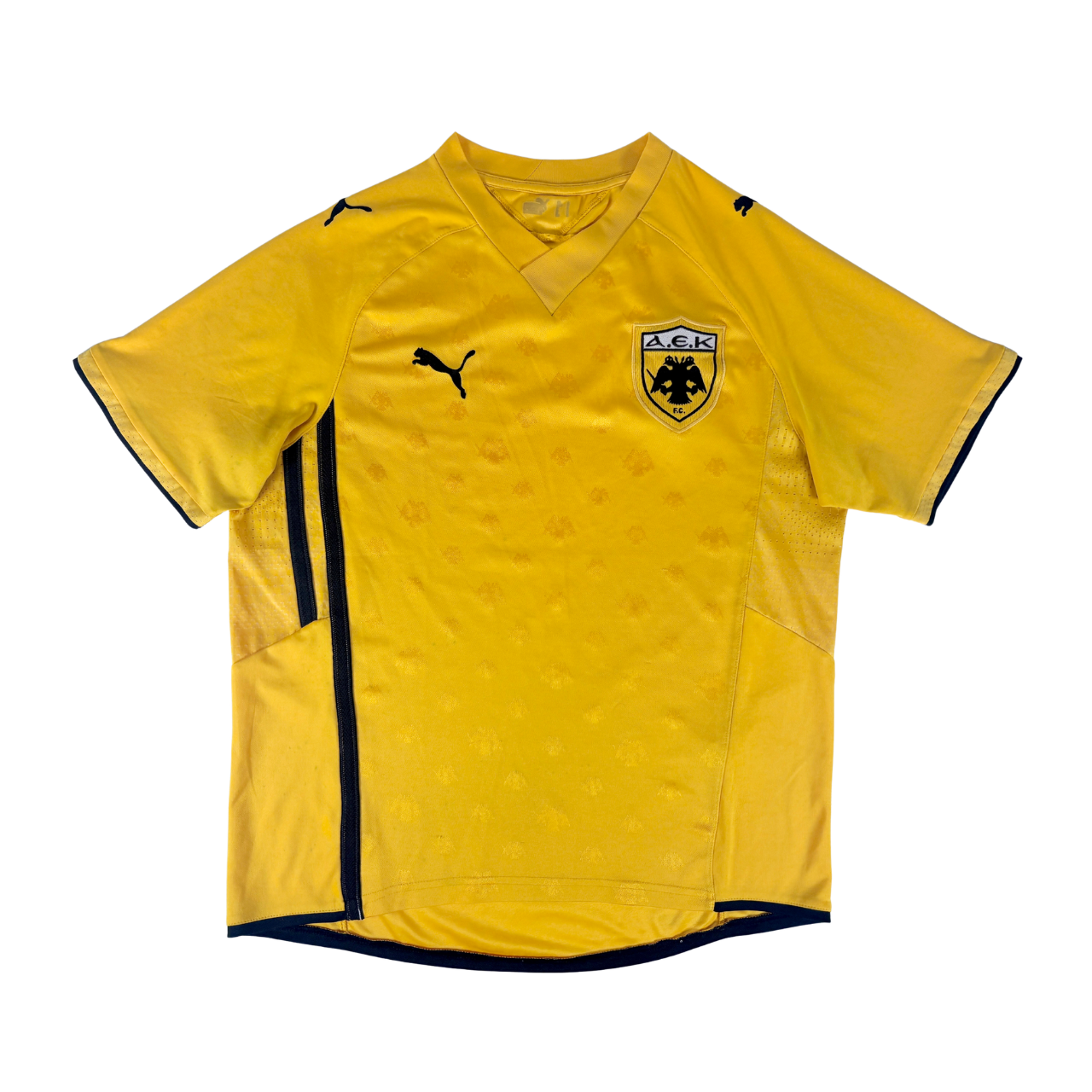 AEK ATHENS 2009/10 PUMA Home Football Shirt XS