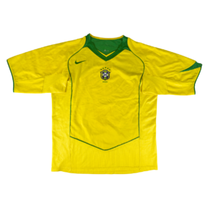 BRAZIL 2004/06 NIKE Home Football Shirt M/L