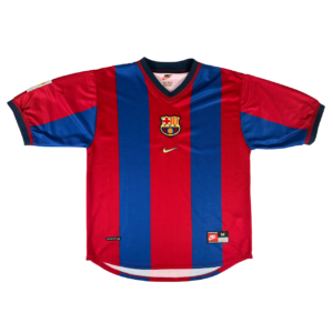 Barcelona FC 1998/00 Nike Home Football Shirt M