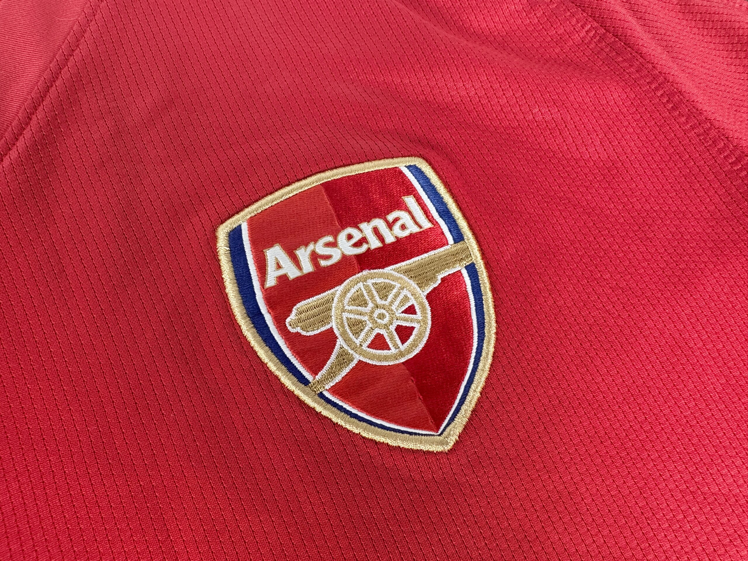 ARSENAL FC 2008/10 NIKE Home Football Shirt L - Image 3