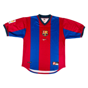 Barcelona FC 1998/00 Nike Home Football Shirt S