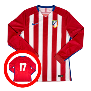 Atletico Madrid 2015/16 Nike match home Football Shirt L player